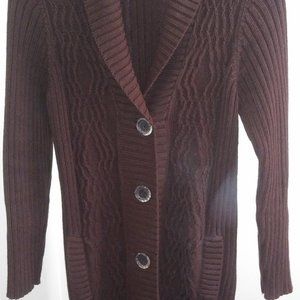 Jones New York Long Cardigan - Size L